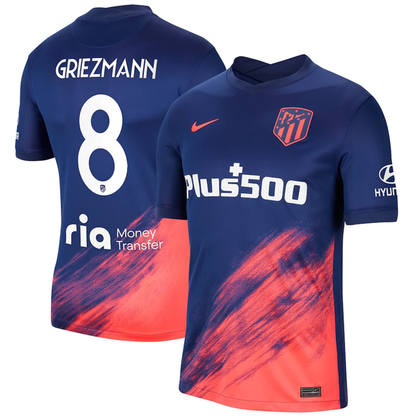 Camiseta Atlético de Madrid Griezmann 8 2nd 2021-2022